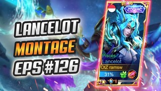 LANCELOT FAST HAND MONTAGE #126 | RANK HIGHLIGHTS | BEST MOMENTS | MOBILE LEGENDS BANG BANG