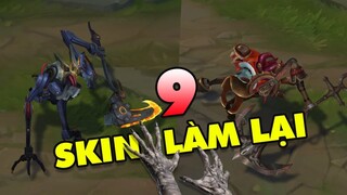 Màn lột xác không tưởng và rùng rợn của TOP 9 Skin Fiddlesticks làm lại trong LMHT