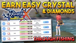 FARM ALOT OF CRYSTAL & DIAMONDS THROUGH FISHING - ROX