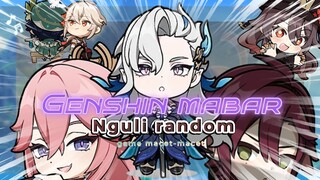 GENSHIN MABAR | NGULI RANDOM CO-OP | GENSHIN IMPACT