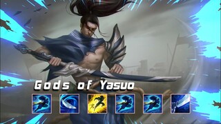 Gods of Yasuo Montage - Best Yasuo Plays 2021  - League of Legends 4K LOLPlayVN
