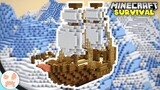 FLYING BOAT BASE! | Minecraft 1.18 Survival (Episode 3)