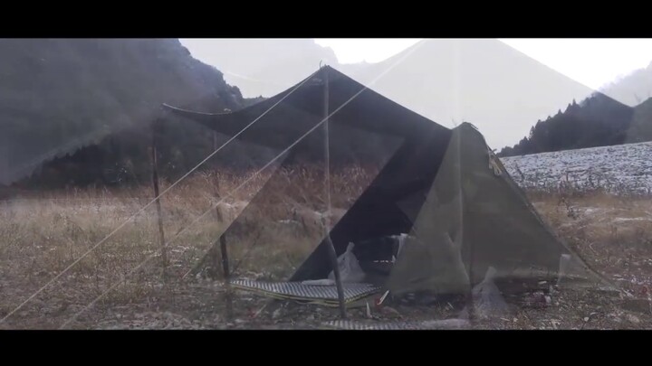 Solo Bushcraft - Cooking in the darkness