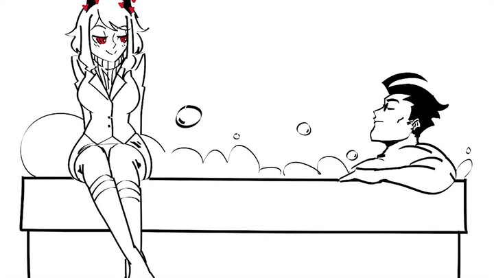 【Helltaker short film】Lifeguard in the bathroom - English subtitles