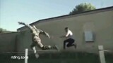 Freerunning|Professional parkour VS Career soldier, who is faster?