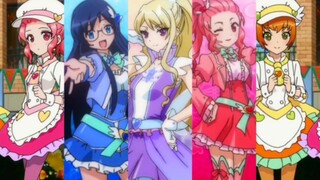 The girl in the magic ring has changed all her clothes. When will the blackened blue hair return to 