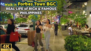 The RICH SIDE of the PHILIPPINES? | FORBES TOWN BGC Walk, Taguig city