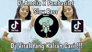 DJ AMELIA X PAMBASILET SLOW BASS VIRAL TIK TOK 2021 FYP TIKTOK YANG KALIAN CARI !