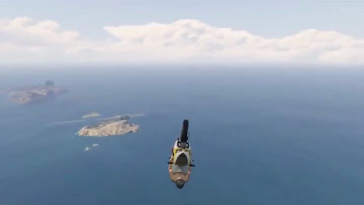 โชว์มายากล GTA นิวตันโยนฝาโลงทิ้งไป! !