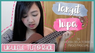 Langit lupa by Moira dela Torre and Iñigo Pascual UKULELE TUTORIAL
