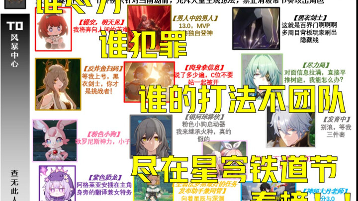 崩坏星穹铁道3.1剧情节奏榜
