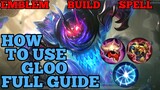 How to use Gloo guide & best build mobile legends ml Glu