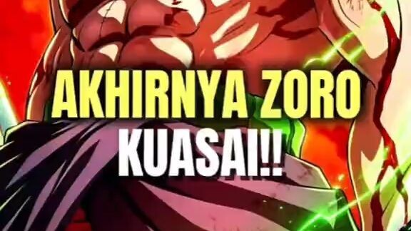 Akhirnya Zoro Kuasai Haoshoku Haki‼️