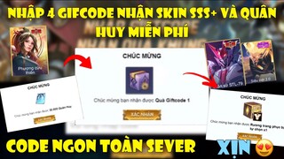 Liên Quân | Nhận 4 Code Mới Nhất Nhận Quân Huy Và Skin Trang Phục Hiếm Miễn Phí Sever