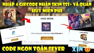 Liên Quân | Nhận 4 Code Mới Nhất Nhận Quân Huy Và Skin Trang Phục Hiếm Miễn Phí Sever