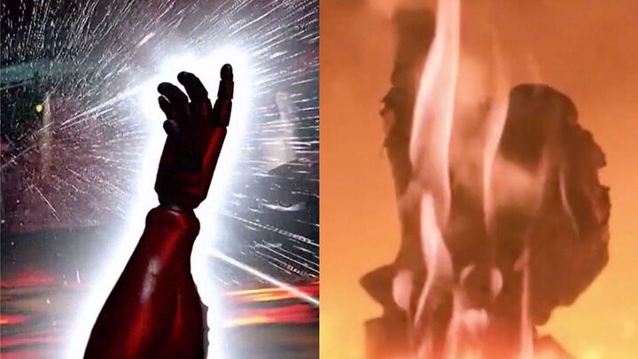 Crazy tribute to the Terminator? The last scene of the snake bird and the giant scorpion "Beast Ency