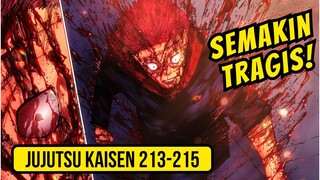 MOMEN SAAT NASIB YUJI DAN MEGUMI SEMAKIN TRAGIS! - Pembahasan Jujutsu Kaisen Ch. 213-215