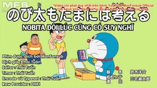Doraemon : Giải thoát loài người tối cổ linh trưởng - Nobita đôi lúc cũng có suy nghĩ
