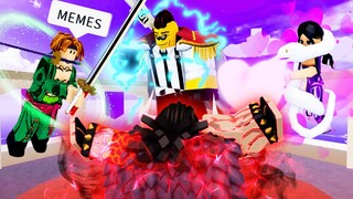 Roblox BLOX FRUITS Funny Moments Part 7 (MEMES) 🍑