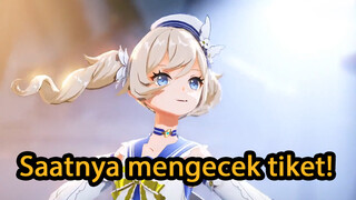 Saatnya mengecek tiket!