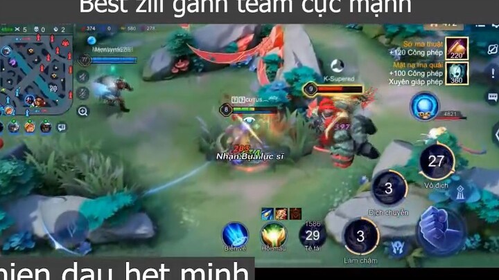 Best zill gánh team cực mạnh p3 #chiendauhetminh