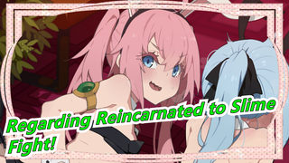 Regarding Reincarnated to Slime|2 Demon Kings/Rimuru Rage vs. Milim/Shion hit Clayman 100 punch!