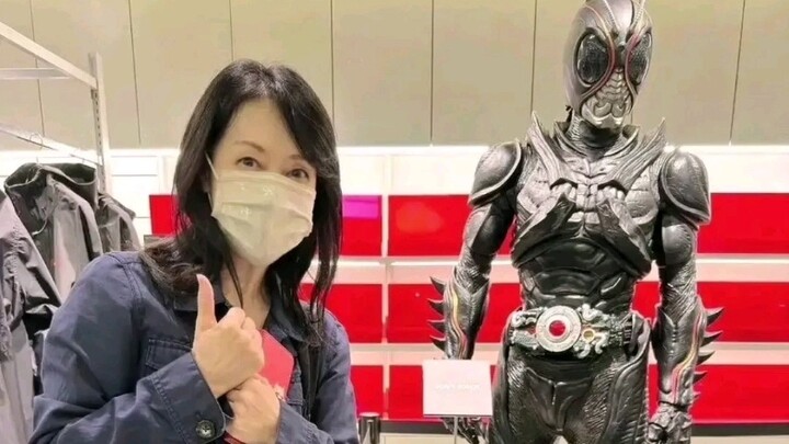 Kamen Rider Black "Katsumi Kida" comes to Black Sun's suit exhibition after 35 years