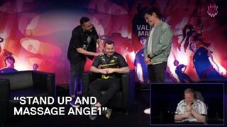 Ardiis directs FUNNY interview with ANGE1 | VALORANT Masters Tokyo 2023