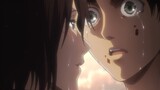 Trong những cảnh Mikasa khóc vì Eren, mỗi lần cô khóc là một cảm xúc khác nhau.