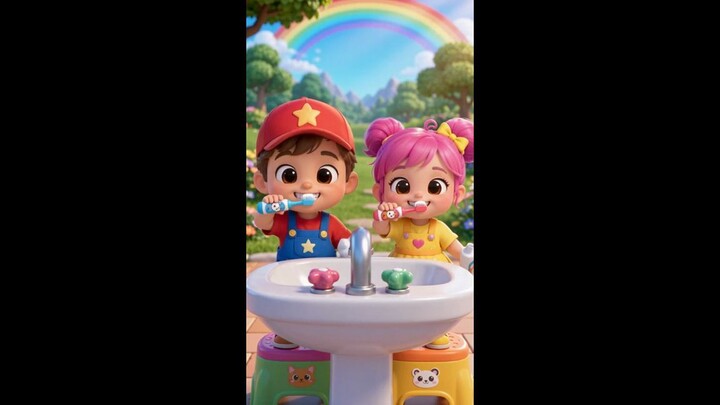 Brush Your Teeth | English for Kids | Pip & Poppy #Shorts