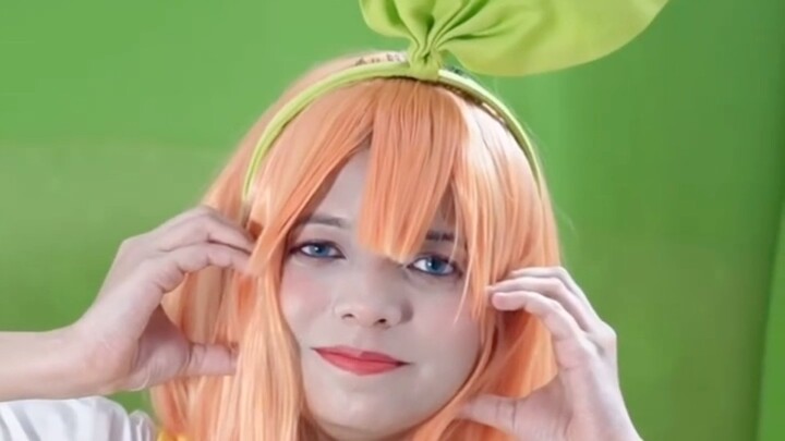 Yotsuba Nakano cospley