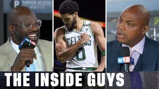 INSIDE THE NBA "Jayson Tatum wins Bill Russell MVP Final" Chuck claims on Boston Celtics vs Warriors