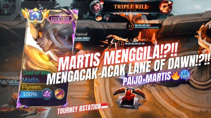 MARTIS x PAIJO!?!!🔥🥶MENGGILA DI TOURNEY!?!!🔥🔥