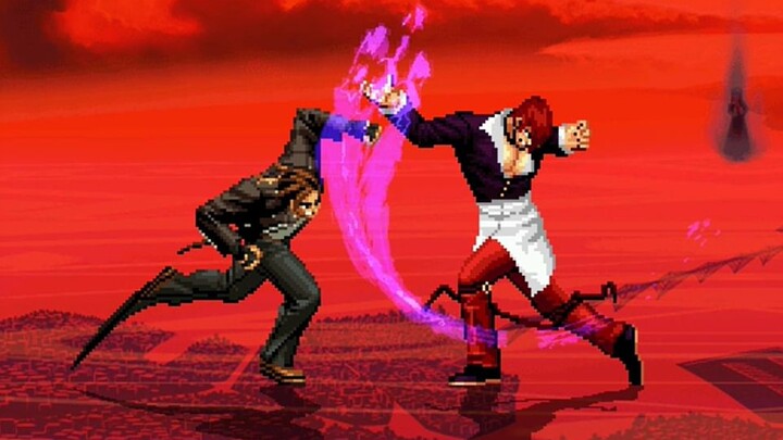 Kyo Kusanagi Kecepatan Suara VS Amakusa Yutaka Kagura