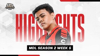 MDL HIGHLIGHT WEEK 5