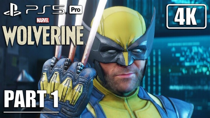 Marvel's Wolverine - Full Game GameplayWallthrough Part 1 PS5 PRO 4K 60FPS