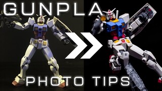 Gunpla PHOTOGRAPHY Tips! - Gunpla Tutorial