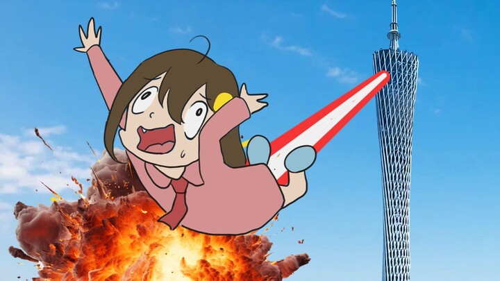 That’s right! Adding Mixue Ice City to rice noodle rolls will get you attacked by the Canton Tower!