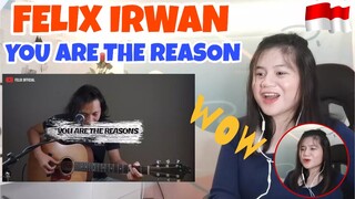 You Are The Reasons Calum Scott I COVER BY Felix Irwan I REACTION VIDEO