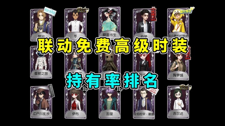 The free collaboration premium skin with the highest ownership rate! Third place is honestly a bit s