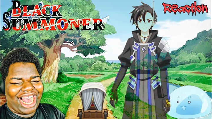 OFFBRAND KIRITO AND RIMURU! | Black Summoner OP 1 REACTION