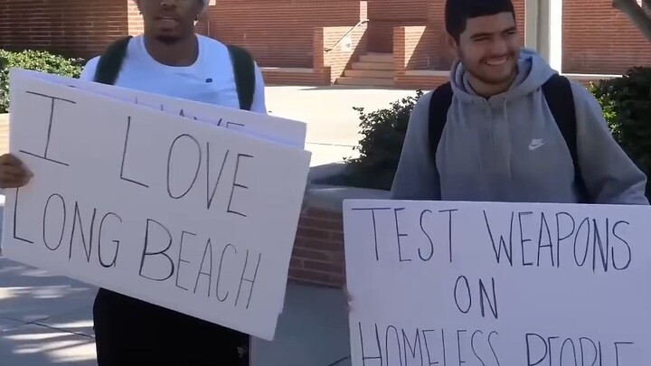 After taking a quick look at the sign, my buddy became even more determined.