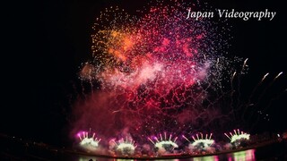 [4K]新作ミュージックスターマイン 2017年 石巻川開き祭り花火大会 イリュージョン花火 ㈱芳賀火工 Ishinomaki Fireworks Festival | Miyagi Japan