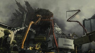 【4K/Ultra HD】Adegan Pertempuran Godzilla Eight Salts Zhe Baru Monster raksasa akhirnya membeku