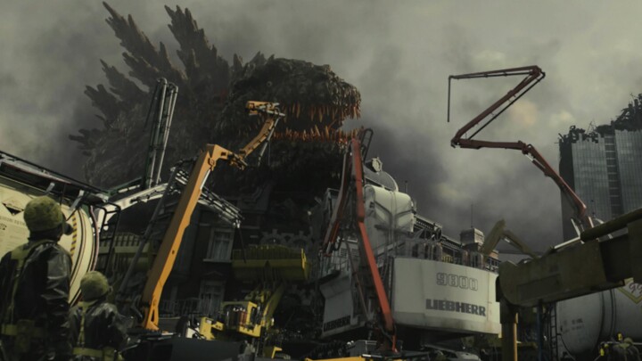 【4K/Ultra HD】New Godzilla Eight Salts Zhe Battle Scenes The giant beast is finally frozen