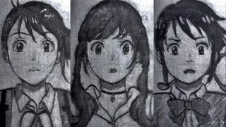 Pulling Yui and Mitsuha out of the blanket