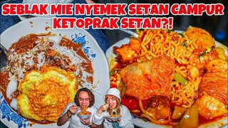 SAKIT PERUT! SEBLAK NYEMEK SETAN 4 CENTONG CABE GARUT!