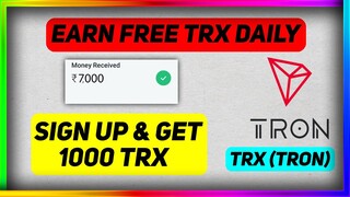 Earn & Mine free TRX | TRX New Site Today | TRX Mining Today | TRX Mining | Make Money Online