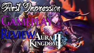 NEWEST mobile Game Aura Kingdom 2 First Impression Gameplay Review Better than Light of Thel?