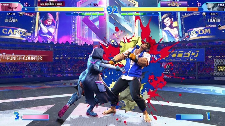 SF6 ▰ Alézza( Cammy ) VS Archer Carter ( Luke )